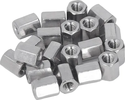 Obrázek produktu pro 20ks šestihranné spojovací matice z nerezové oceli odolné proti korozi M4 X 0,7 8 L10mm 6 stran spojovací matice pro instalaci