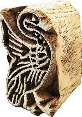 Produktbild von Stempel aus Holz - Schwan - 4 cm - Holzstempel
