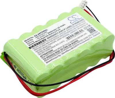 Image de TECHTEK Batterie compatible avec [Acroprint] ATR240, ATR360 remplace 58-0114-000