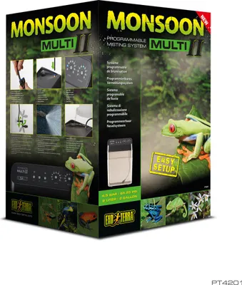 Produktbild von EXO TERRA Monsoon Multi - automatischer Sprüher 8l Exo terra