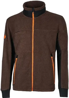 Produktbild von U-Power Fleecejacke Bark, Farbe:choccolate, Größe:M