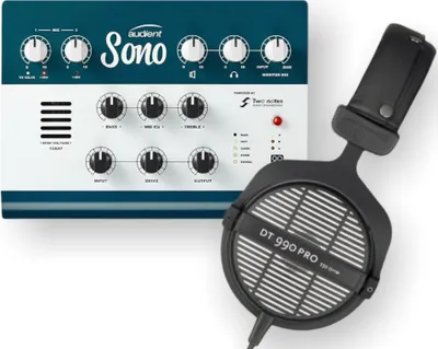 Image de Audient Sono Interface de Amplificateur de Enregistrement pour guitare