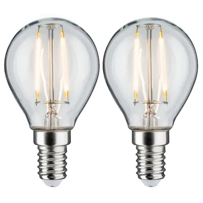 Produktbild von Paulmann Leuchtmittel Filament Tropfen LED E14 2W 2er-Pack Klar