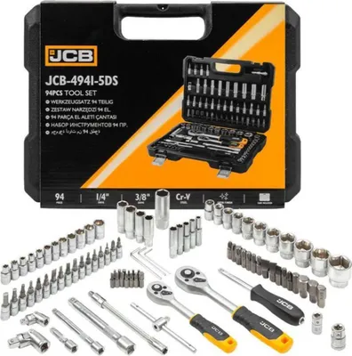 Immagine prodotto di Set di chiavi Jcb 94El. 3/8" 1/4"