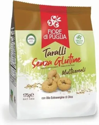 Produktbild von Glutenfreie Multicerali-Taralli 175 g – Fiore di Puglia