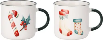Produktbild von Tassen aus Porzellan, 200 ml, 2er-Set