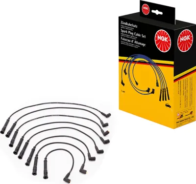 Produktbild von Zündleitungssatz 8 Kabel schwarz NGK Aftermarket-Expertise für ALFA ROMEO 155
