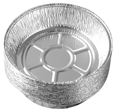 Produktbild von 20er Set Einweg-Alufolien-Teller 6" – Runde Kuchenformen für Backofen, Airfryer, Kochen, Aufbewahrung & Braten