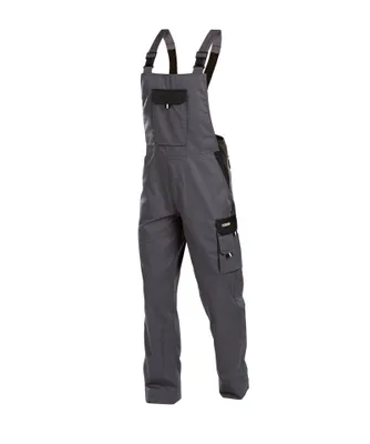Produktbild von DASSY Latzhose CALAIS Arbeitshose Gr. 46 MINUS  grau/schwarz