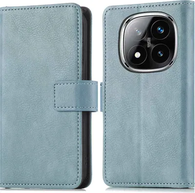 Zdjęcie produktu dla imoshion Luxe Bookcase dla Xiaomi Redmi Note 14 Pro (4G) - Jasnoniebieski
