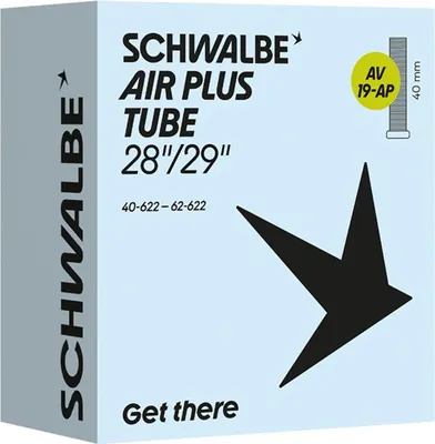 Produktbild von 2x Schwalbe Air Plus 29 Schlauch AV19AP Schrader Ventil Fahrrad Bicycle Tube