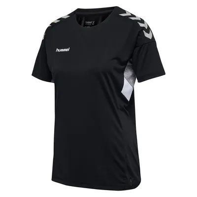 Produktbild von Hummel Fußball Tech Move Trikot Fußballtrikot Damen schwarz Gr S
