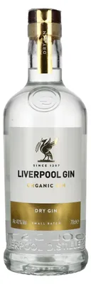 Produktbild von Liverpool Organic Dry Gin 40% Vol. 0,7l