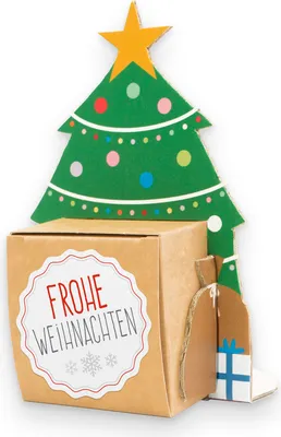 Produktbild von itenga Geschenkverpackung Tannenbaum (Motiv 27)