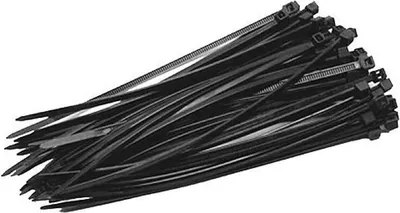Obrázek produktu pro Stahovací páska Strend Pro CT66BL, 250x4,8 mm, 50 ks, černá, nylon, vázací páska