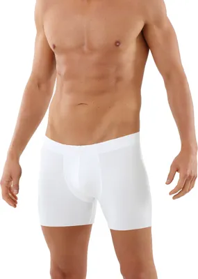 Produktbild von ALBERT KREUZ Herren Retroshorts Lasercut nahtlos Clean Cut Baumwolle Elasthan weiß, 05/M