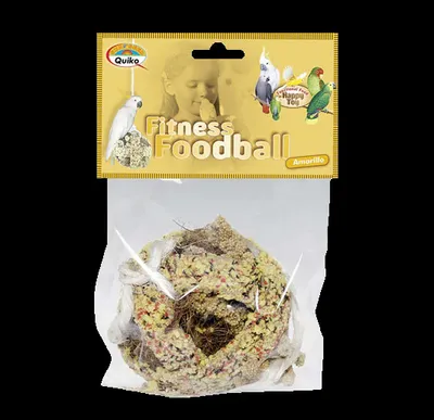 Produktbild von Quiko Fitness Foodball AMARILLO 100 g für Ziervögel