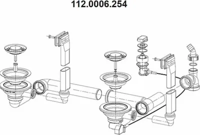 Produktbild von FRANKE Siebkorb-Excenterventil 3 1/2" Unterbaubecken 1 1/2 Becken