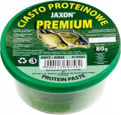 Zdjęcie produktu dla Gotowe Ciasto Wędkarskie Proteinowe 80g Anyż – Na Karpie i Leszcze