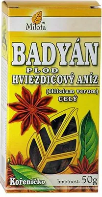 Obrázek produktu pro Badyán pravý plod celý 50g