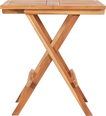 Produktbild von vidaXL Bistrotisch Klappbar 60x60x65 cm Massivholz Teak