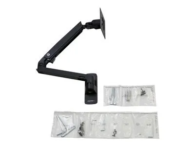 Image de Ergotron MXV - Kit de montage (bras articulé) - pour écran LCD - noir - Taille d'écran : jusqu'à 86,4 cm (jusqu'à 34 pouces) - montage mural