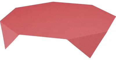 Produktbild von 5x Dunisilk-Mitteldecken 84 x 84 cm   Linnea bordeaux | Packung (20 Stück)