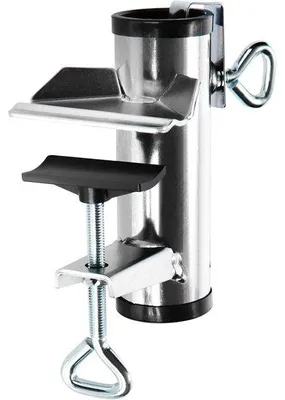 Immagine prodotto di Base per ombrellone per balcone, spiaggia, tavolo, ringhiera, zinco, argento