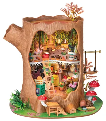 Obrázok produktu pre 3D puzzle, DIY mini domček s príbehom o domčeku na strome, Rolife, 275 dielikov