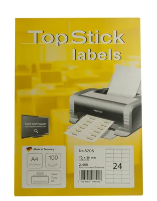 Image de Etiquette laser 70x36,0 we TopStick 2400er