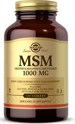 Produktbild von MSM 1000 mg 120 Tabletten Solgar