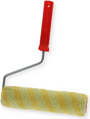 Produktbild von Farbrolle Polyamid 12mm mit Bügel 25 cm Maler Streich Rolle Farb Walze Lack