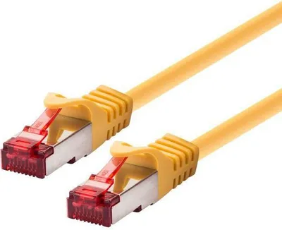 Image de LOGON Cat6 SSTP/PIMF 15m Câble réseau Jaune (TCR66SS150Y)