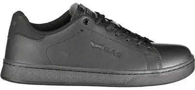 Produktbild von Bequemer schwarzer Herrensportschuh mit herausnehmbarer Einlegesohle