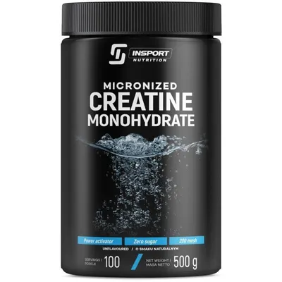 Produktbild von Creatine Monohydrate 500 g | mit Taurin & Vitamin B6 | Pulver | vor/nach Training
