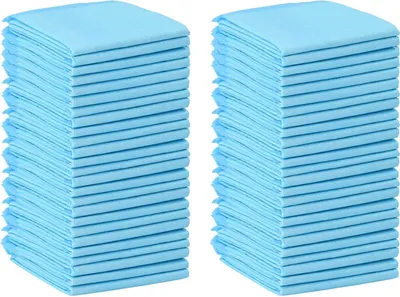 Zdjęcie produktu dla vidaXL Mata treningowa dla zwierząt domowych, 50 sztuk, 60 x 45 cm, materiał: włóknina