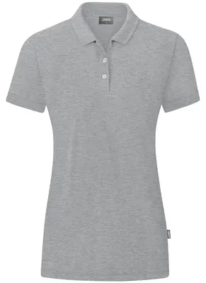 Produktbild von Jako Organic Polo Damen - Hellgrau Meliert