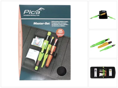 Zdjęcie produktu dla Zestaw Pica Master dla stolarza, 6-częściowy | 4260056157233