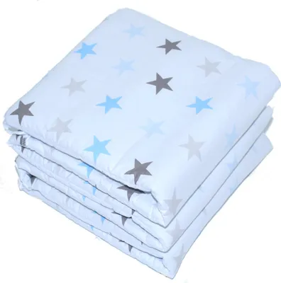 Produktbild von PRIMAWELA Nestchen 190cm Bettumrandung Babybett Baby Kinder Nest Kopfumrandung Zubehör - 14