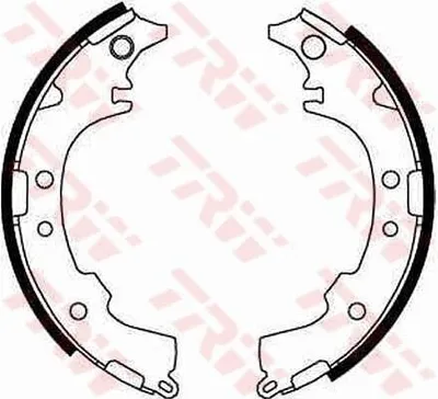 Produktbild von TRW GS8652 - OE 04495 B4050 Bremsbackensatz für Picnic (XM1)