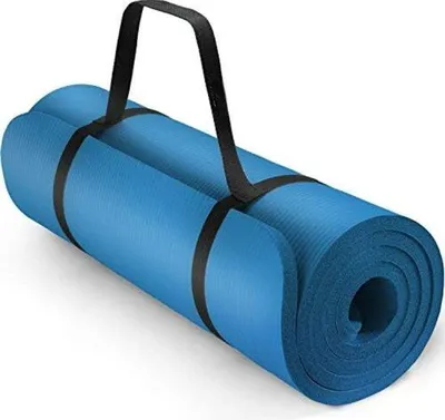 Produktbild von Famanu Yogamat Extra Dick - Blau - 185x60x1,5 CM