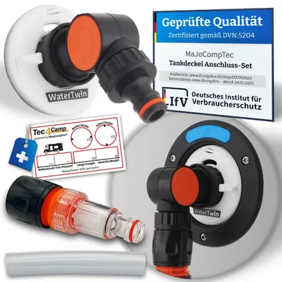 Produktbild von WATERTWIN Fülladapter mit Wasserfilter für Tank D: 78 mm