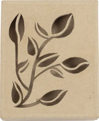 Produktbild von Décopatch 4x Pappmaché rechteckige Schachtel 15x12x3cm - Kartonbraun BT077C