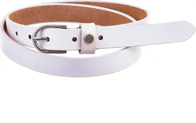 Produktbild von Prato Gürtel G02 ovale Schnalle S weiss 110 cm