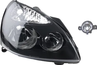 Produktbild von Scheinwerfer passend für Renault Clio BB BC CB 01- 05 H7 H1 Re. + Nebel. 7701051770 260108120R 7701054063 8200002470 2615089925 26150AU Johns