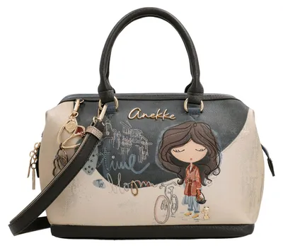 Image de Anekke sac à main sac à épaule bandoulière Tulip Bowling Bag Multicolor multicolore