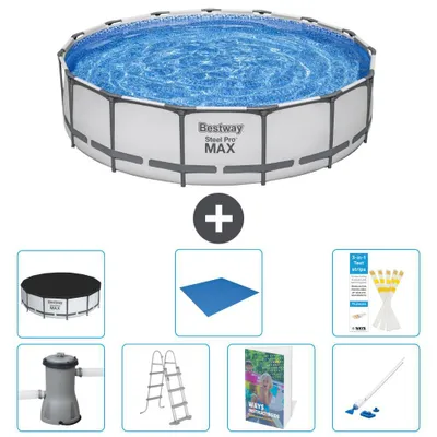Immagine prodotto di Bestway Steel Pro MAX Rotonda - 457x122 cm - 8 pezzi  S616