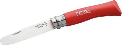 Image de Repas pour enfants Opinel, rouge, sous blister.