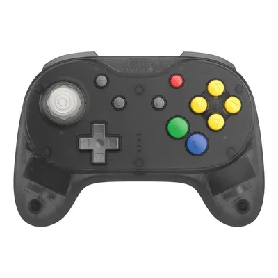 Immagine prodotto di Retro Fighters Brawler64 Pro, compatibile con PC, N64, Nintendo Switch, Nintendo Switch 2, con frequenza di 1000 Hz, joystick con effetto Hall, colore nero opaco, controller wireless