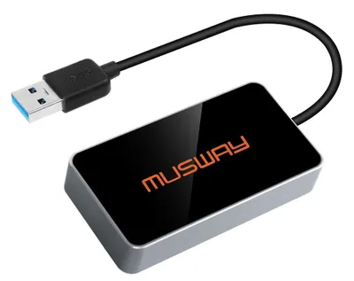 Produktbild von MUSWAY BT Audiostreaming USB Dongle BTS USB Bluetooth Dongle